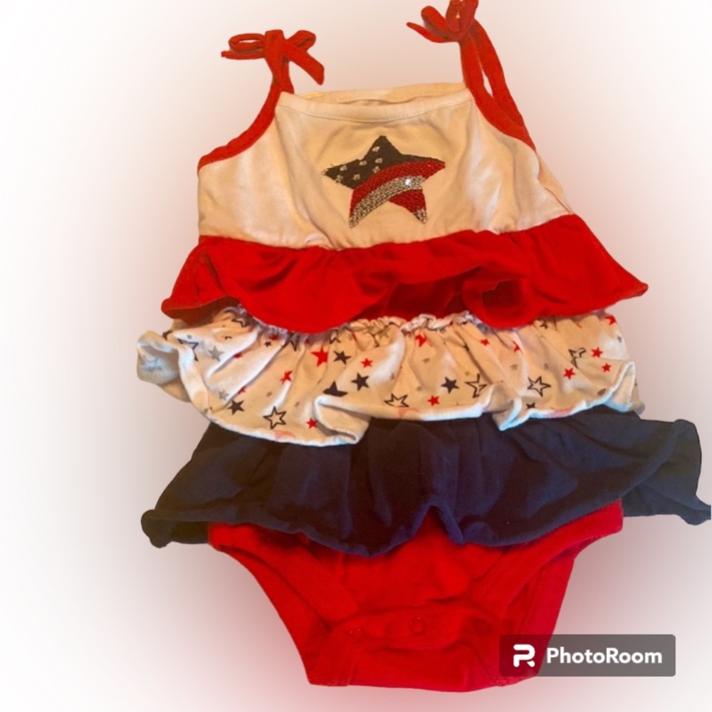 Koala Kids Red,White and Blue outfit